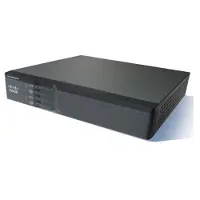 Cisco 860VAE, Ethernet-WAN, Gigabit Ethernet, Schwarz