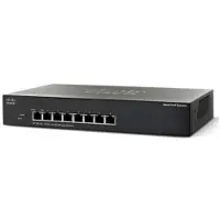 Cisco SF 300-08, Managed, L3, Vollduplex, Rack-Einbau, 1U