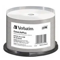 Verbatim Data Life Plus 4.7 Gb Thermo-bedruckbar 16x Geschwindigkeit Dvd-r 50 Einheiten