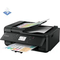 Canon PIXMA TR7550, Tintenstrahl, Farbdruck, 4800 x 1200 DPI, A4, Direktdruck, Schwarz