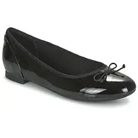 Clarks Couture Bloom Schwarze Patenschuhe