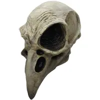 Ghoulish Raben Schädel Maske