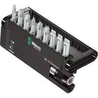 Wera 05056161001, 9 Stück(e), Phillips, Pozidriv, PH 1, PH 2, PH 3, PZ 1, PZ 2, PZ 3, 25 mm