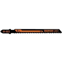 Bahco Bügelsägeblätter 1,45x132mm 8TPI Bimetall, mit T-Klemme, 4-65mm für Hartholz 5 Stk.
