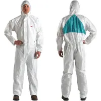 3M Schutzanzug 4520 Typ 5/6 Gr. 3XL weiß/grün