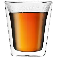 Bodum Glas Canteen Transparent 200 ml (Set von 2 Stück)
