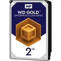 Western Digital Gold, 2 TB, 7200 RPM, 128 MB, 3.5", Serial ATA III