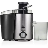 Tristar SC-2284 Entsafter, Entsafter, Schwarz, Edelstahl, Schritt, 0,5 l, 78 dB, Drehregler