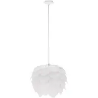 Eglo Pendelleuchte, violett, Höhe 110 cm