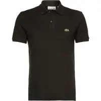 Lacoste Poloshirt Pique Schwarz