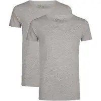 Petrol Industries - Lot de 2 t-shirts basiques à col rond Hommes - Gris