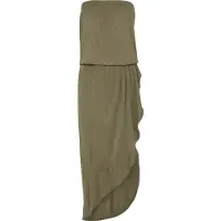 Urban Classics Shirtkleid "Damen Ladies Viscose Bandeau Dress" 1 Stk. tlg.