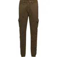 Urban Classics TB1268 | Herren Cargo Jogging Pants - Farbe: Olive - Größe: M