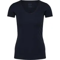 Schiesser T-Shirt "Naturschönheit" mit V-Ausschnitt, kurzem Arm, Feinripp-Qualität