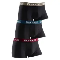 Buffalo Boxer in schwarz-bordeaux, schwarz-grün, schwarz-grau | Gr.: 140