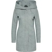 ONLY Kurzmantel "ONLSEDONA LIGHT COAT OTW NOOS" verdeckte Knopfleiste und Reißverschluss