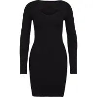 Urban Classics Shirtkleid "Damen Ladies Cut Out Dress" 1 Stk. tlg.