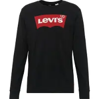 Levi's Ls Long-sleeved T-shirt Black Größe: S | Longsleeves Outlet | Herren | Schwarz