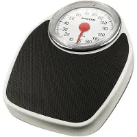 Salter Bodyscale Mechanik Analog Retro Stil Kapazität 150 kg Gewicht präzise einfach Reading Radstand Anti Rutsch Oberfläche ohne Knöpfe oder Batterie