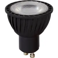 Lucide LED Leuchtmittel GU10 Reflektor - PAR16 in Schwarz 3x 5W 960lm 3000K