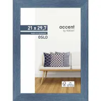 Nielsen Holzrahmen 299294 Oslo 21x29,7cm blau