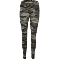 Urban Classics Damen Camo-Leggings, dunkles Camo, XS
