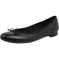 Clarks Couture Bloom Schwarze Leder Schuhe