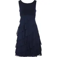 Swing Coctailkleid 77757710 Dunkelblau Slim Fit