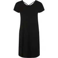 ONLY Minikleid "ONLBERA BACK LACE UP S/S DRESS JRS NOOS" Viskosemischung, regular fit, Rundhals