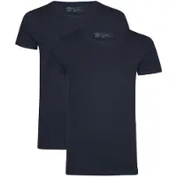 Petrol Industries Ribbed Kurzarm-t-shirt 2 Einheiten