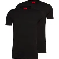 HUGO Zweierpack Slim-Fit T-Shirts aus Stretch-Baumwolle Grösse M