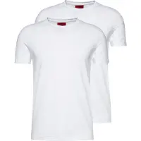 HUGO Herren - -Rund T-Shirts Zwei-Pack - Weiß