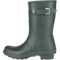 Hunter Gummistiefel Original Wellington Short Olive-Schuhgröße 38