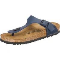 Birkenstock Zehentrenner Gizeh Bs 0143623 Dunkelblau 39