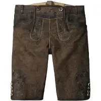 Stockerpoint Trachten Lederhose PIPER stein geäscht Größe: 40