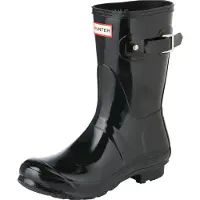 Hunter Damen Stiefel Womens Original Short - Zwart - Größe 38