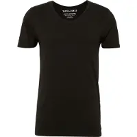 Jack & Jones T-Shirt "SLIM- FIT BASIC TEE V-NECK" mit V-Ausschnitt
