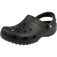 Crocs Medizinische Clog Schuhe von Classic Schwarz-Schuhgröße 51 - 52