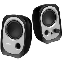 Edifier R12U, 2.0 Kanäle, Kabelgebunden, 4 W, 30 - 20000 Hz, Schwarz, Grau