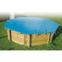 Ubbink Winter- und Sicherheitsplane - 550g - 400x610 cm - Norm NF P 90-308