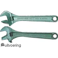 Bahco Standard Center Knurled With Chrome Finish Pliers 27 Mm 205 Mm Engländer