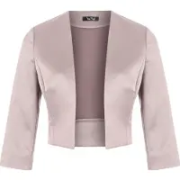 Vera Mont Bolero-Jacke , Smoky Taupe in Gr??e 46