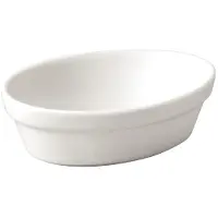 Olympia Whiteware ovale Auflaufformen 14,5cm (6 Stück)