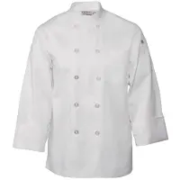 Chef Works Unisex-Küchenjacke Le Mans weiß M