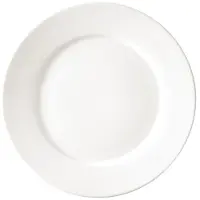Athena hotelware Teller mit breitem Rand 20cm - 12 Stück