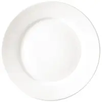 Athena hotelware Teller Athena | rund | breiter Rand | 25,4 cm | 12 Teller | Porzellan
