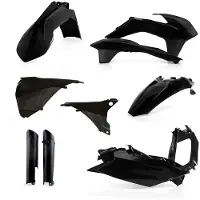Acerbis Full Plastik Kits EXC/EXC-F 14-15 Schwarz