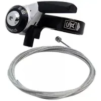 Sturmey Archer 5-Gg Lenkerschalter Alu Strumey Archer schwarz,silber
