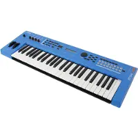 Yamaha MX49 II Musikproduktions-Synthesizer-Paket blau