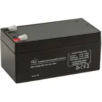 HQ Lead-Acid 12V 3.2Ah, Plombierte Bleisäure (VRLA), 12 V, 1 Stück(e), Schwarz, 3200 mAh, 67 mm